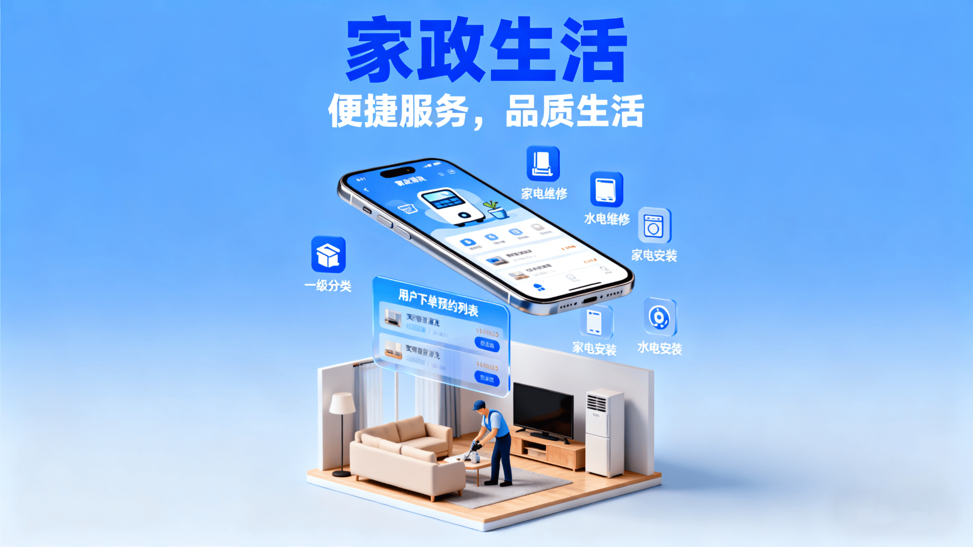 鸿运来家政
